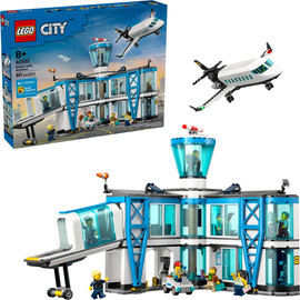 לגו סיטי - שדה תעופה עם מטוס LEGO 60502
