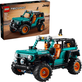 לגו לגו Technic – רכב שטח Jeep® Wrangler Rubicon SUV (42227) LEGO