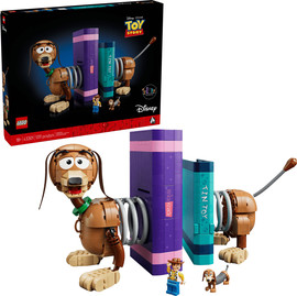 לגו לגו  - תומך ספרים עם הכלב סלינקי - LEGO 43301