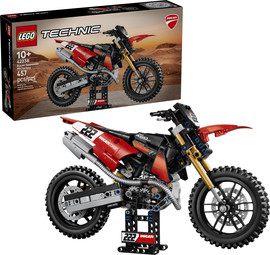 לגו לגו טכניק דוקאטי Desmo450 MX Factory LEGO Technic 42238 Ducati Desmo450 MX Factory Motorcycle