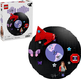 לגו תקליט הוויניל של אוליביה רודריגו Olivia Rodrigo's Vinyl LEGO 43028