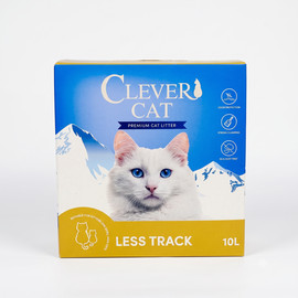 Joybox קלבר קט Clever Cat חול לחתולים מתגבש למניעת פיזור מחוץ לארגז ללא בישום – 10 ליטר