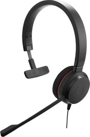 JABRA מערכת ראש מקצועית ל-VOIP Jabra Evolve 20 MS Mono EVOLVE20-MS-MONO
