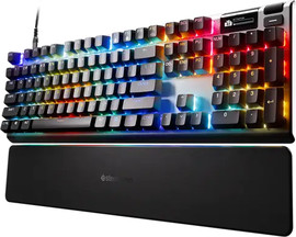 SteelSeries מקלדת גיימינג מכנית מקצועית SteelSeries Apex Pro Gen 3 שחור