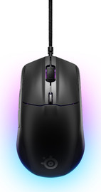 SteelSeries עכבר גיימינג חוטי SteelSeries Rival 3 Gen 2 מהיר ועמיד בחר צבע שחור