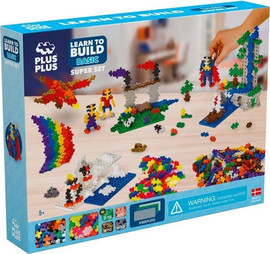Plus Plus פלוס פלוס 1200 חלקים בייסיק - Plus Plus