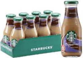 STARBUCKS סטארבקס פרפוצ'ינו מוקה בקבוק - מגש 8 בקבוקים