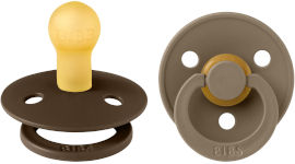 BIBS ביבס - זוג מוצצים MOCHA/DARK OAK גודל 1