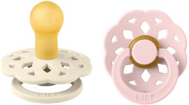 BIBS ביבס - זוג מוצצים בוהם IVORY/BLOSSOM גודל 1