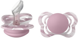 BIBS זוג מוצצים קוטור סיליקון TIE DYE 2PACK FOREST LAKE WHITE/FOREST LAKE WHITE גודל 1