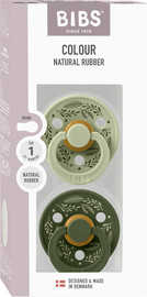 BIBS מוצץ לטקס מידה 1 COLOUR