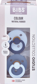 BIBS מוצץ לטקס מידה 1 COLOUR