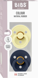 BIBS מוצץ לטקס מידה 1 COLOUR