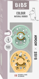 BIBS מוצץ לטקס מידה 1 COLOUR מומינים