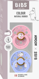 BIBS מוצץ לטקס מידה 1 COLOUR מומינים