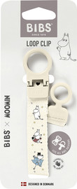 BIBS ביבס מחזיק מוצץ מומינים IVORY