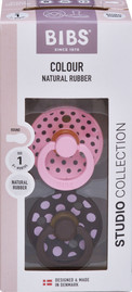 BIBS מוצץ לטקס מידה 1 COLOUR