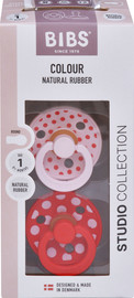 BIBS מוצץ לטקס מידה 1 COLOUR