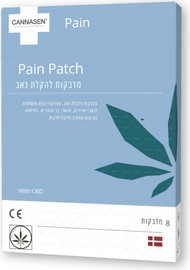 CANNASEN PAIN PATCH מדבקות להקלת כאב