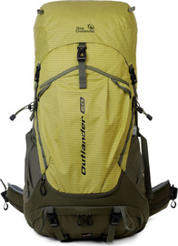 Camel Mountain תיק גב Larnyxor™ Xtreme 60L מתרחב לטיולים - ירוק
