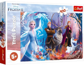 Frozen פאזל טראפל פרוזן2 פאזל 100 חלקים
