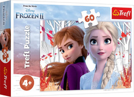 Frozen פאזל טראפל  פרוזן 2 פאזל 60 חלקים