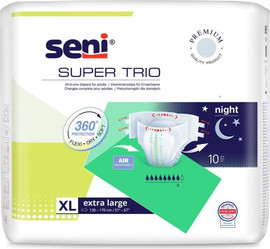 סאני חיתולי סאני טריו 10 XL יח'