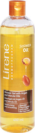 Lirene שמן רחצה בתוספת שמני ארגן ומרולה