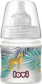 Lovi בקבוק האכלה לתינוק Jungle Vibes Trends בנפח 120 מ''ל זרימה איטית מאוד - מבית Lovi