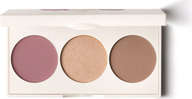 INGLOT SCULPT & SHINE! פלטת איפור הכוללת ברונזר + היילטר + סומק - SCULPT & SHINE