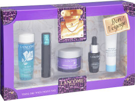 LANCOME RENERGIE מארז קרם יום + סרום + מסקרה + מסכה + מסיר איפור