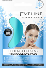 EVELINE COLLING רפידות הידרוג'ל 3 ב-1 לעיניים עייפות