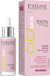 EVELINE CICA SCIN MOISTURIZING סופר סרום 3D להענקת לחות והחלקה של העור