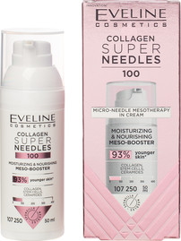EVELINE SUPER NEEDLES קרם לחות בוסטר קולגן