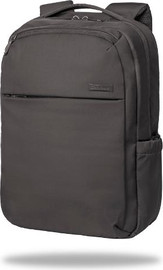 COOLPACK תיק גב למחשב נייד שני תאים מבית COOLPACK - צבע אפור כהה