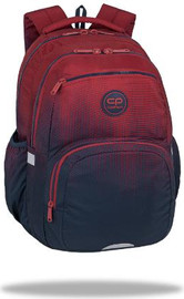 COOLPACK תיק גב לילדים ארבעה תאים מבית COOLPACK - צבע אדום כהה