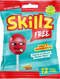 SOUR MADNESS ארגו סוכריות על מקל  ללא סוכר