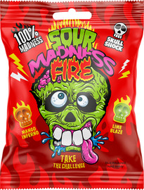 SOUR MADNESS סאוור מדנס סוכריות חמוצות fire