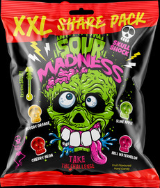 SOUR MADNESS סוכריות חמוצות SOUR MADNESS XXL