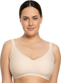 Julimex גוזיית סימלס ללא תפרים כתפיות רחבות | Jelly Bra Comfort Bralette ,גוף
