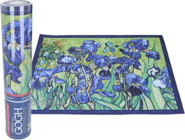 CARMANI ראנר לשולחן מדגם ו. ואן גוך, אירוסים בגודל 29.5x40 ס"מ (CARMANI)