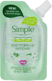 SIMPLE SENSITIVE SKIN EXPERTS מסיר איפור עיניים - סקוויז