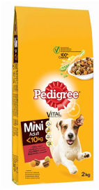 PEDIGREE מזון לכלבים מגזע קטן בקר