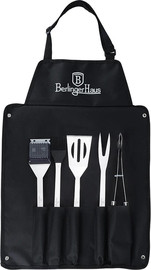 Berlinger Haus סט כלי ברביקיו 6 חלקים עם סינר מקצועי BH8652 Berlinger Haus