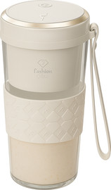 FashionTV שייקר TO GO נטען לבן  FASHION TV
