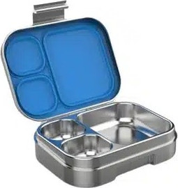 MunchBox קופסת אוכל נירוסטה Munch Metal3 כחול קובלט