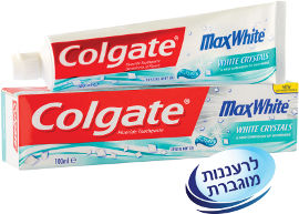 קולגייט משחת שיניים מקס ווייט