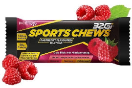 32Gi סוכריות אנרגיה במרקם מרמלדה בטעם פטל-  sport chews