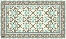 Tiva Design שטיח PVC פושקר 60/100 סמ מבית TIVA DESIGN