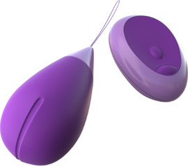 PIPEDREAM ביצת קיגל רוטטת מסיליקון עם שלט